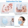 10Pcs 3D Mask Bracket Comfortable Breathing Mouth Mask Inner Support Frame Washable Reusable Mask