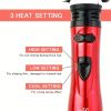 2-in-1 Electric Rotating Curling Comb and Hair Dryer for Salon-Quality Styling at Home