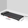 Flat, home, office, dual-use small treadmill, fat burning, silent fitness equipment with remote control